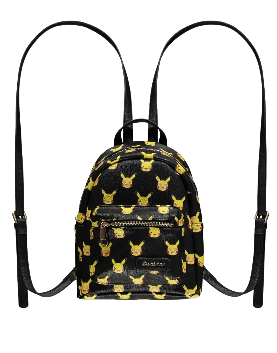 Difuzed - Pokemon - Pikachu All Over Print Mini Backpack