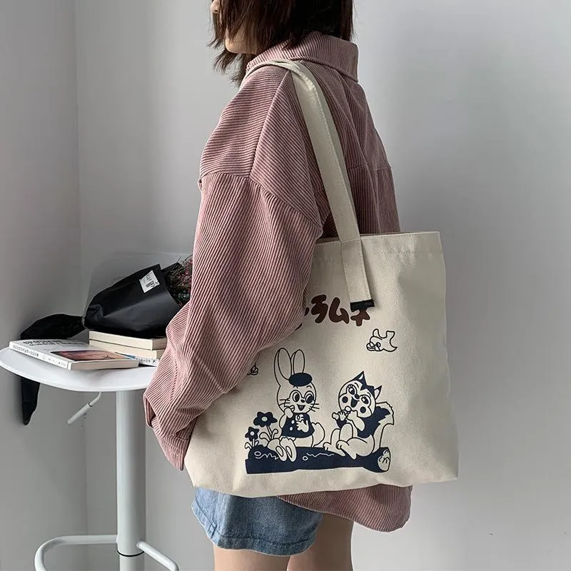 Toleet Rabbit Tote Bag